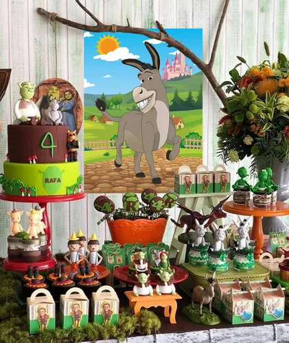 Vista 2 de Joy Bang Ponle la cola al burro para niños con pegatinas de cola y máscaras para los ojos, juegos de fiesta de cumpleaños para niños y niñas