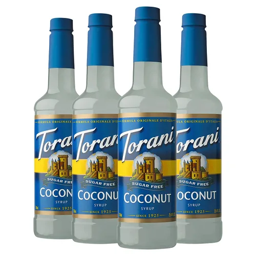 Vista 11 de Jarabe Torani sin azúcar, sabor frambuesa, 25.4 oz. (paquete de 4 unidades)