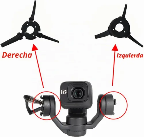 Vista 2 de Amortiguador de amortiguador de amortiguador de choque de repuesto para DJI Mini 3 Pro/Mini 3 Gimbal cámara piezas de reparación