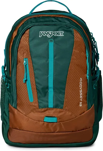 Vista 5 de JanSport Mochila Odyssey, Negro, Tamaño único