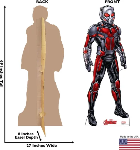 Vista 2 de Gráficos avanzados de Marvel's Avengers Assemble, Tamaño natural, Cartón, para levantarse., talla única