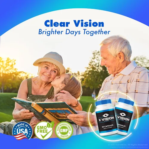 Vista 7 de NutraRize X Vision Cápsulas – Fórmula diaria de apoyo ocular con ingredientes naturales para ayudar a mantener el bienestar visual y la comodidad