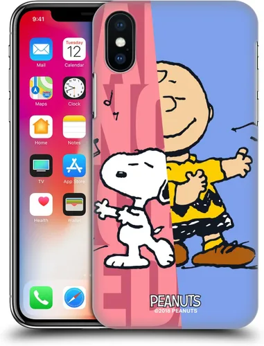 Vista 115 de Carcasa rígida para iPhone 7 y iPhone 8, diseño de cacahuetes Halfs y risas