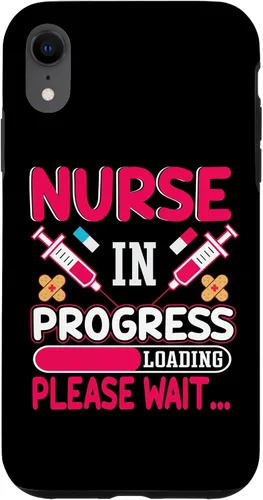 Vista 25 de Nurse is Loading Please Wait Case for iPhone 17
