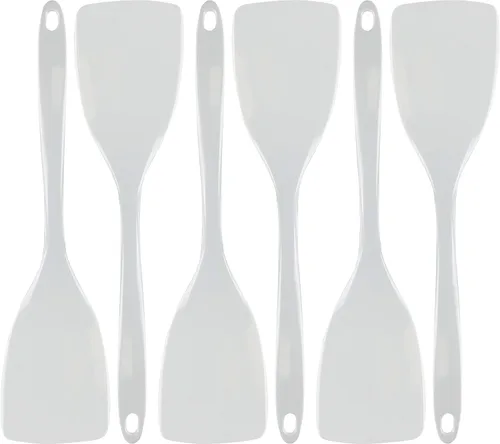 Vista 7 de Reston Lloyd - Espátula giratoria para sartenes antiadherentes, resistente al calor, sin BPA, con mango ergonómico, 11 pulgadas, juego de 6