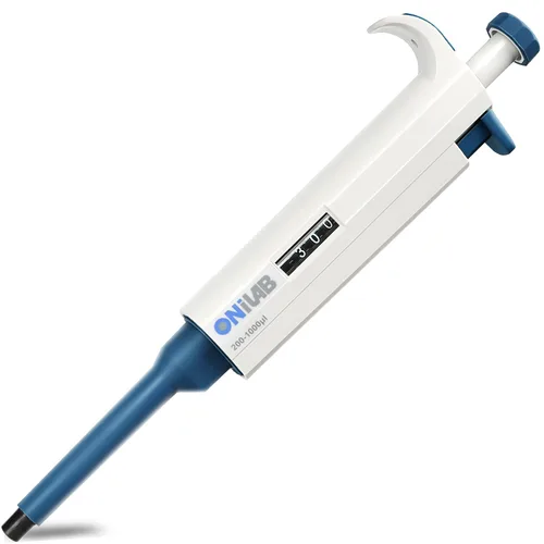 Vista 8 de ONiLAB Pipetas de un solo canal con volumen ajustable (micropipetas, 0,1-2,5μl (7010101001))