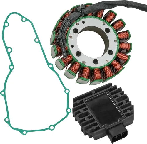 Vista 5 de Caltric Rectificador de estator y regulador con junta compatible con Kawasaki Versys 650 Kle650 2007-2014
