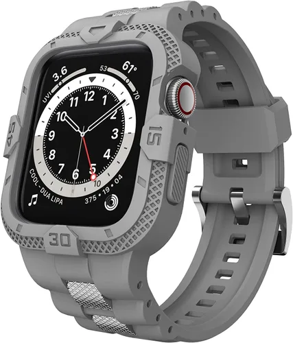 Vista 20 de Correas Compatibles para Apple Watch de 41mm, 40mm, 38mm, Correa Deportiva Resistente para Hombres con Estuche Protector para Watch Series 9, 8