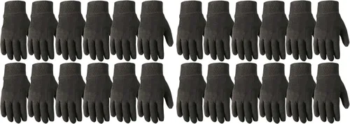 Vista 7 de Wells Lamont Guantes de trabajo y jardinería de jersey de algodón para hombres, pequeños (508S)