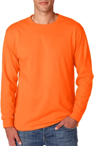 Vista 7 de Jerzees Dri-Power Camiseta de manga larga, paquete múltiple, para hombre