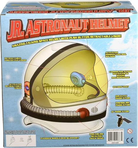 Vista 7 de Cascos de astronauta juveniles personalizados