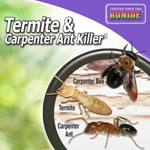 Vista 3 de Bonide (BND370) - Asesino de hormigas termitas y carpintero, insecticida en aerosol (15 oz.)