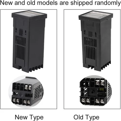 Vista 7 de PID REX C100 Kit de controlador de temperatura digital con relé de estado sólido de 40 A y sonda de termopar K para una termorregulación óptima