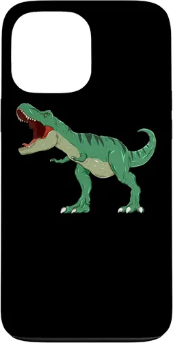 Vista 22 de Carcasa para iPhone X/XS con diseño de dinosaurio T-Rex.