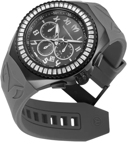 Vista 2 de TechnoMarine Ocean Manta TM-221041 - Reloj de cuarzo para hombre, Gris