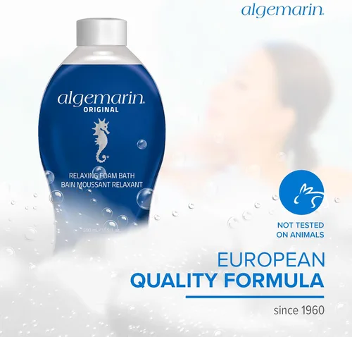 Vista 9 de Algemarin Baño de espuma de aroma original - Aromaterapia marina europea (1 paquete, 16.9 fl oz)