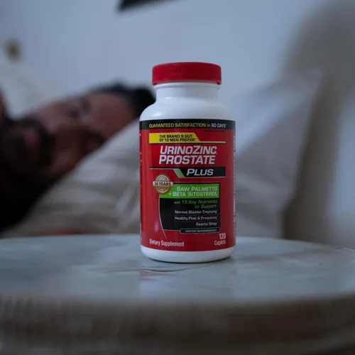 Vista 13 de Urinozinc Prostate Plus, Saw Palmetto & Beta Sitosterol Suplemento para hombres, reduce la micción frecuente (suministro para 2 meses, 120 unidades)