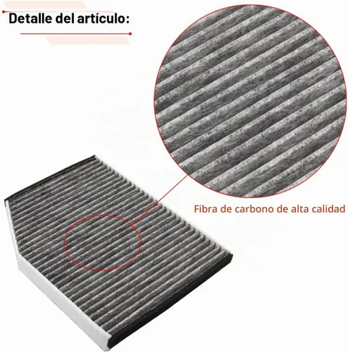 Vista 2 de RLB-HILON Filtro de aire de cabina Compatible con Ford Transit 150 250 350, para 2015 2016 2017 2018 2019 2020 2021 2022 2023 Año
