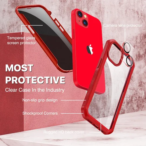 Vista 36 de CENHUFO Funda de privacidad para iPhone 11 Pro, funda de cuerpo completo con protector de pantalla de privacidad de vidrio templado 9H integrado