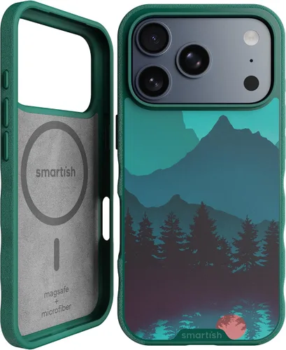Vista 44 de Smartish® Funda delgada para iPhone 13 Pro - Gripmunk - [ligera + protectora] Funda de agarre fina - Black Tie Affair