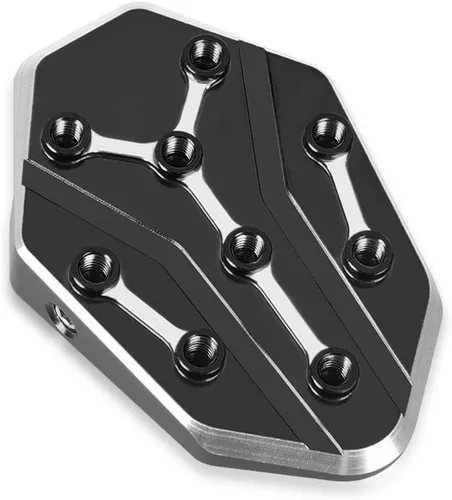 Vista 3 de Soporte lateral para motocicleta, extensión de soporte compatible con versys650 VERSYS 650 2010-2023 (negro)