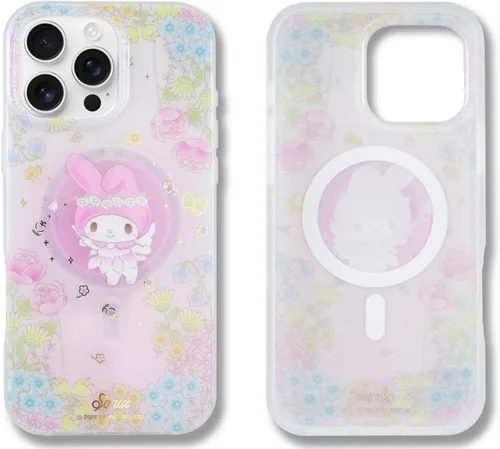 Vista 213 de Sonix x Barbie Funda para iPhone 15 Pro Compatible con MagSafe Probada para caídas de 10 pies Golden Hour