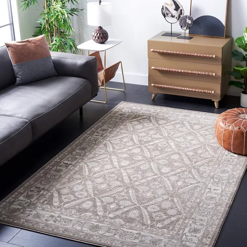 Vista 7 de SAFAVIEH Colección Sofia Alfombra de Pasillo - 66 cm x 183 cm, Azul y Beige, Diseño Oriental Vintage Desgastado, No Desprende Pelusa y Fácil