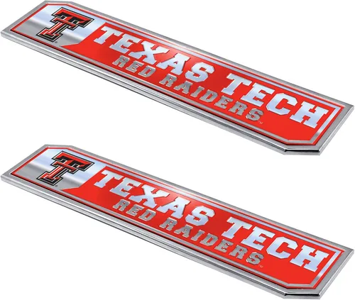 Vista 9 de FANMATS Emblema de camión NCAA Auto NCAA, paquete de 2