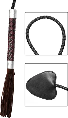 Vista 2 de DAZCOS Accesorio de cosplay de anime tejido hecho a mano para disfraz de Lucy (negro)