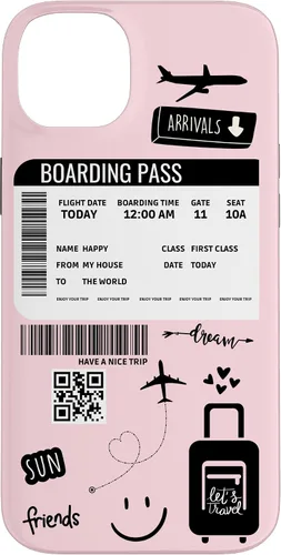 Vista 15 de Funda rosa para iPhone 14 Pro Max