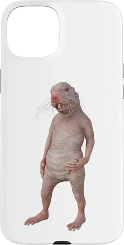 Vista 9 de Carcasa para iPhone 16 Live Weird Funny Naked Mole Rat Strange Animal Case