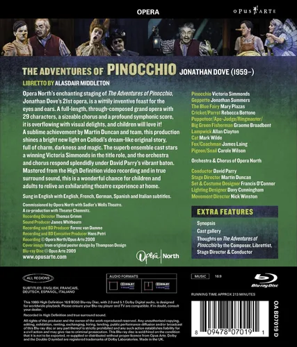 Vista 3 de The Adventures of Pinocchio Blu-ray