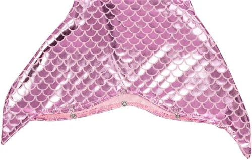 Vista 5 de Lito Angels - Traje de baño con cola de sirena para niñas (3 piezas)