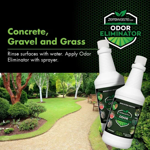 Vista 6 de ZERO WASTE USA Eliminador de olores Ultra Concentrado - Botellas de 12-32 fl oz