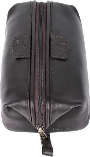 Vista 3 de Dopp Kit de almirante viajero experimentado de primera clase Marrón