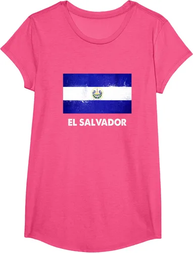 Vista 14 de Camiseta de la bandera de El Salvador Camiseta salvadoreña
