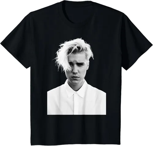 Vista 6 de Justin Bieber Camiseta oficial Purpose Tour Photo Dateback, Negro, S