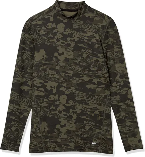 Vista 6 de Tienda Essentials Men's Control Tech Mock Neck Long-Sleeve Shirt