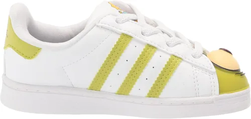 Vista 6 de adidas Originals Superstar - Zapatillas deportivas para niños, color blanco y negro