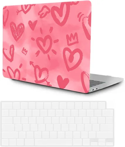 Vista 9 de Compatible con MacBook Pro de 13 pulgadas modelo A1278 versión 2012 2011 2010 2009 2008 versión antigua con CD-ROM, funda rígida para laptop