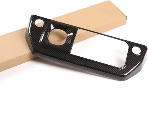 Vista 8 de Marco de botón de modo de aire acondicionado de control central ABS para Land Rover Defender 110 2020 2021 2022 2023 Accesorios de coche