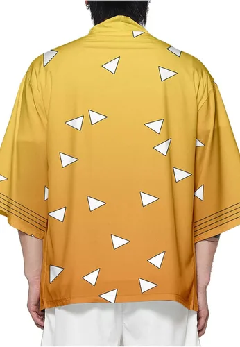 Vista 2 de Cosplay Life Kimono de Demon Vanquisher Killer Hashira Disfraz japonés de primera calidad, kimono, disfraz de Halloween para adultos unisex