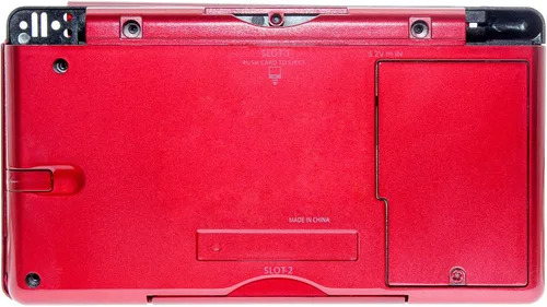 Vista 5 de OSTENT Kit completo de carcasa de repuesto para Nintendo DS Lite NDSL Color Rojo