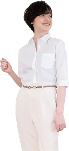 Vista 10 de LEONIS Camisa elástica de fácil cuidado para mujer