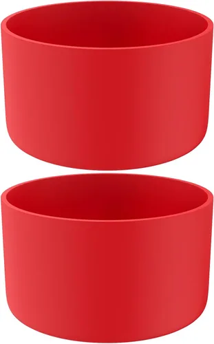 Vista 8 de Funda protectora de silicona para Stanley Quencher H2.0, vaso de 40 onzas y 30 onzas con asa y Stanley IceFlow de 20 onzas, 30 onzas, funda Negro