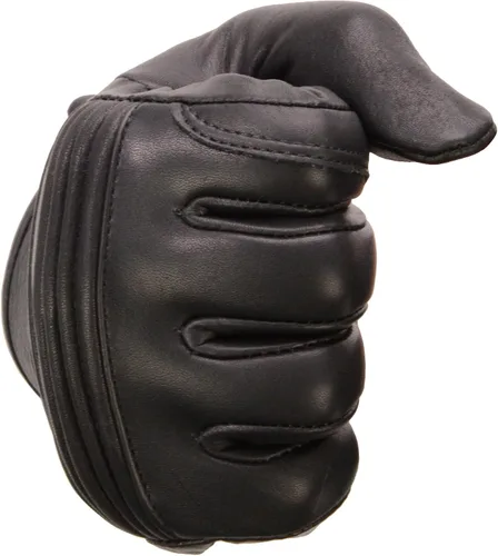 Vista 5 de Milwaukee Leather Guante de piel de vaca para hombre MG7535 con dedos flexibles, palma de gel