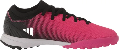Vista 6 de adidas Tenis de fútbol unisex para adultos X Speedportal.3 Turf, Team Shock Pink 2Zero MetalicCore Black