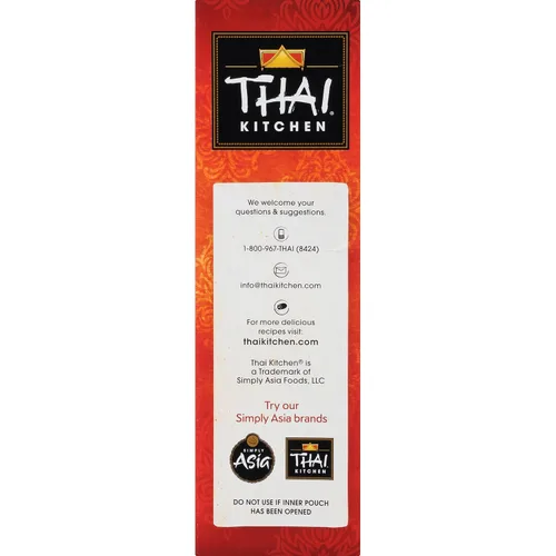 Vista 22 de Thai Kitchen Fideos de arroz salteados, sin gluten, sin OMG, dos ingredientes, cocción rápida, para Pad Thai y otros platos salteados, 14 onzas