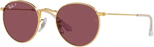 Vista 2 de Ray-Ban Kids' Rj9547s Metal Round Sunglasses