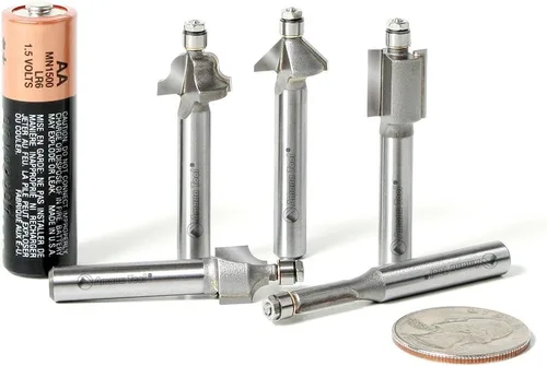 Vista 5 de Amana Tool - MR0102 Punta de Carburo en Miniatura Empotrada 3/16 Dia x 7/16 x 1/4" Vástago w